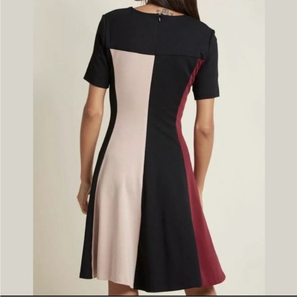 ANTHROPOLOGIE HUTCH Colorblock Dress Women Size XS - Picture 2 of 5
